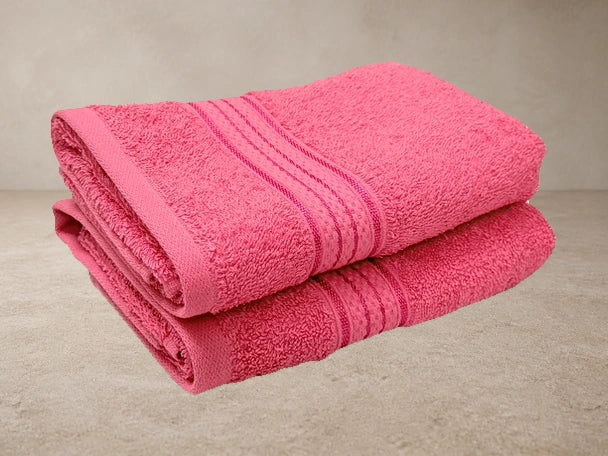 Raaya CloudSoft Rose Pink Hand Towel Pair