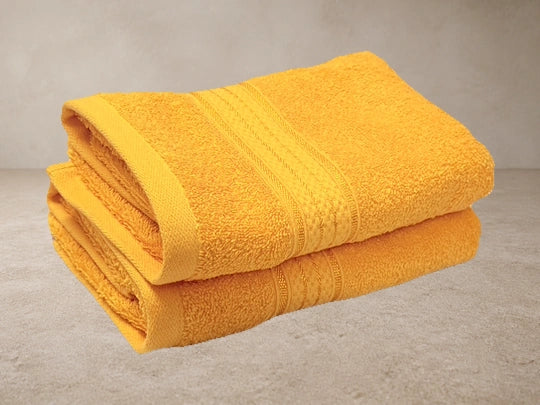 Raaya CloudSoft Marigold Hand Towel Pair