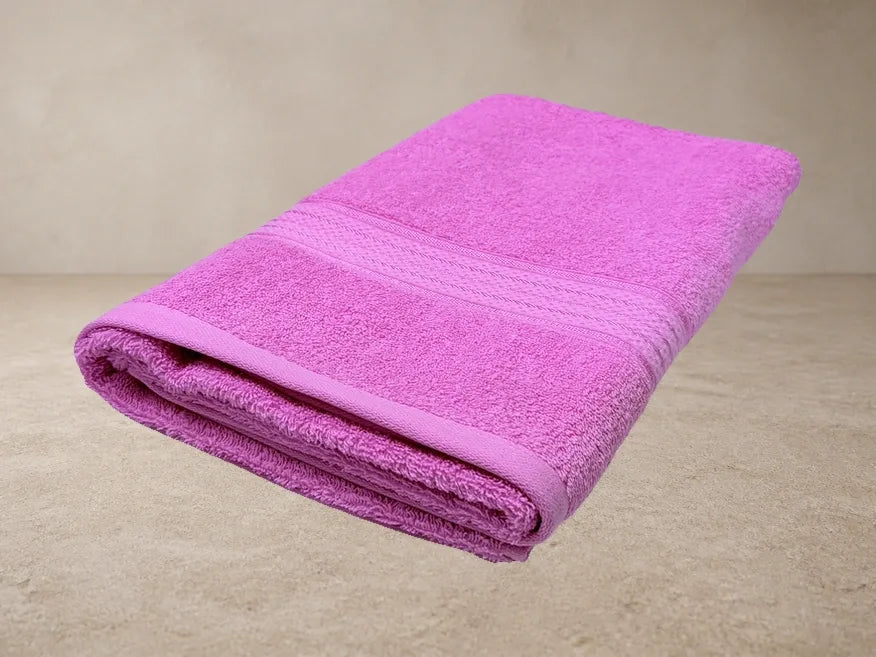Raaya CloudSoft Orchid Pink Bath Towel