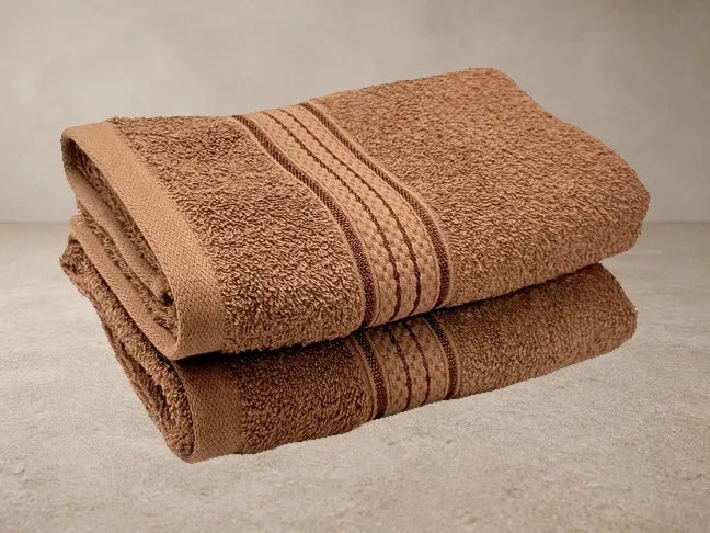 Raaya CloudSoft Mocha Hand Towel Pair
