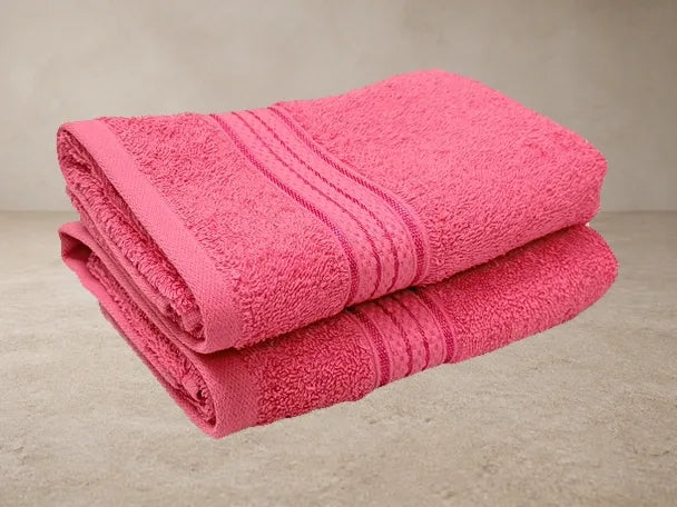 Raaya CloudSoft Rose Pink Hand Towel Pair