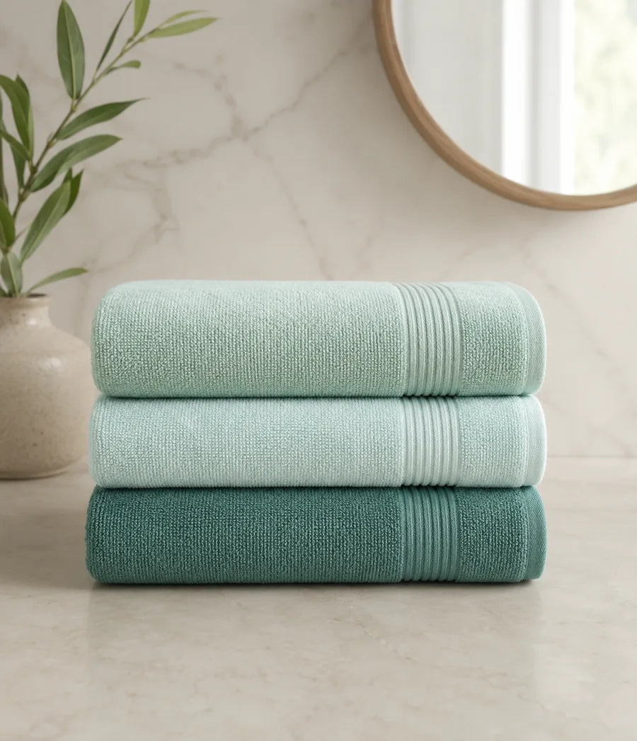 Quick-Dry Cotton Bath Towel