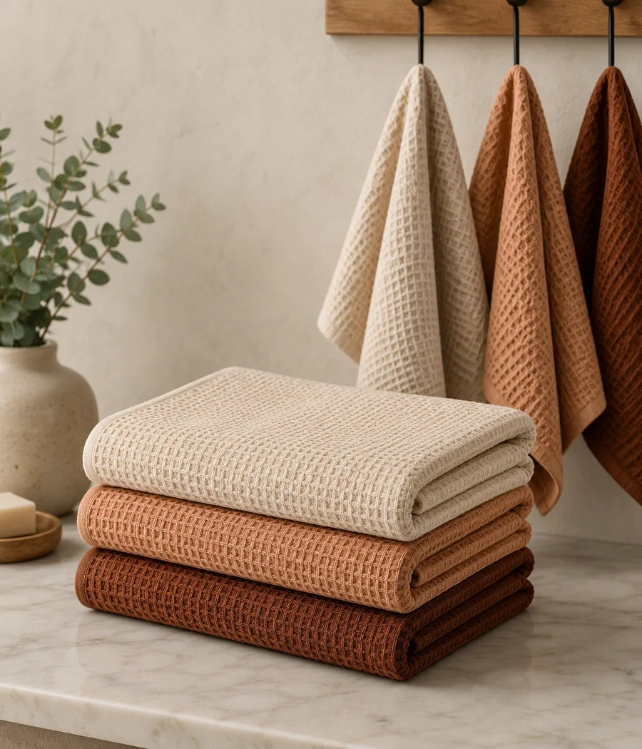 Waffle Kitchen Towels